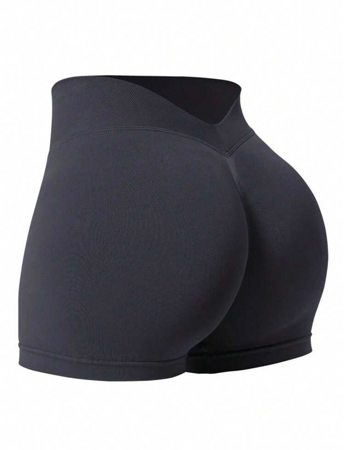 SculptFlex V-Waist Scrunch Shorts (2-Pack)