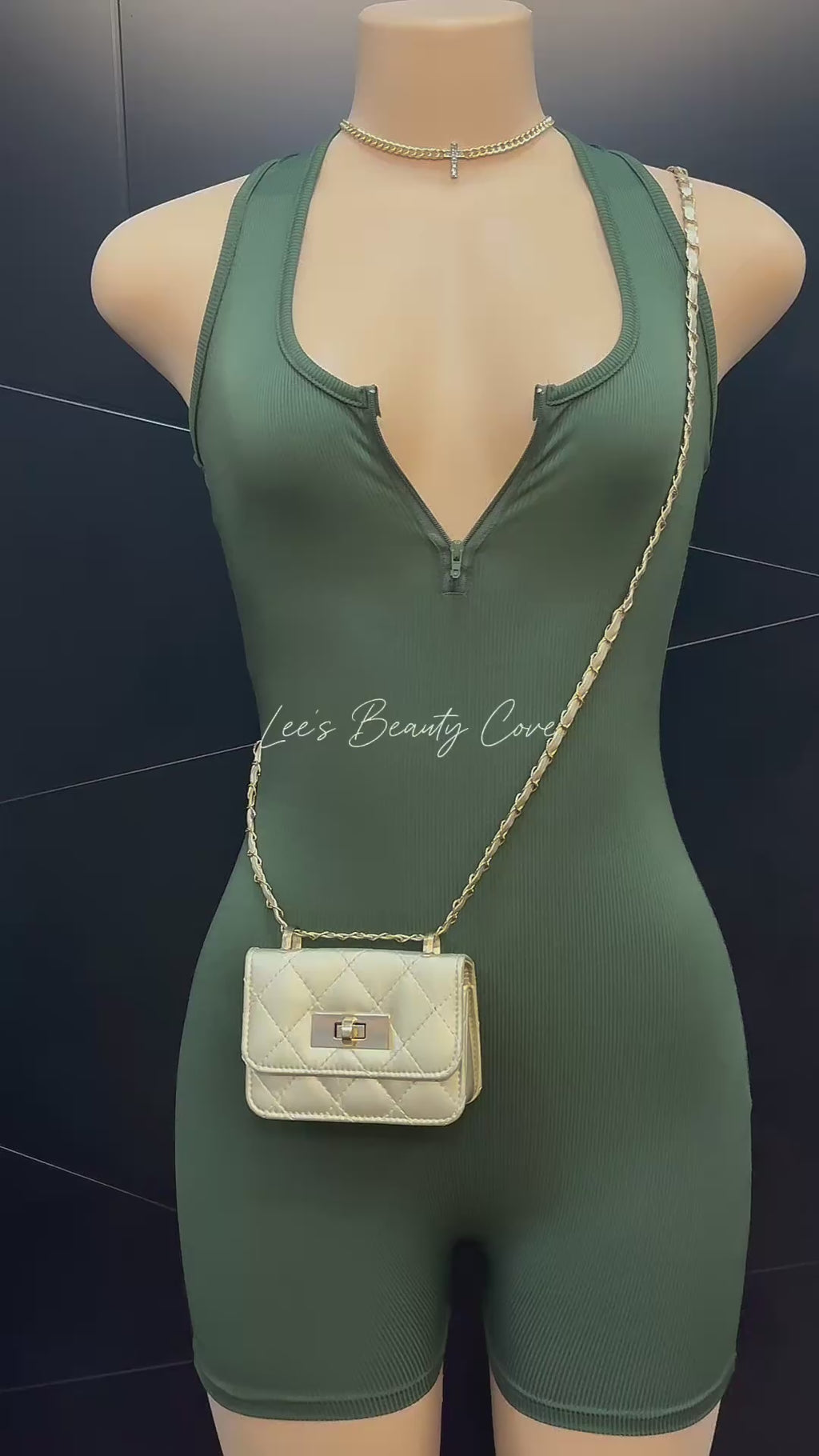 Safari Sculpt Romper