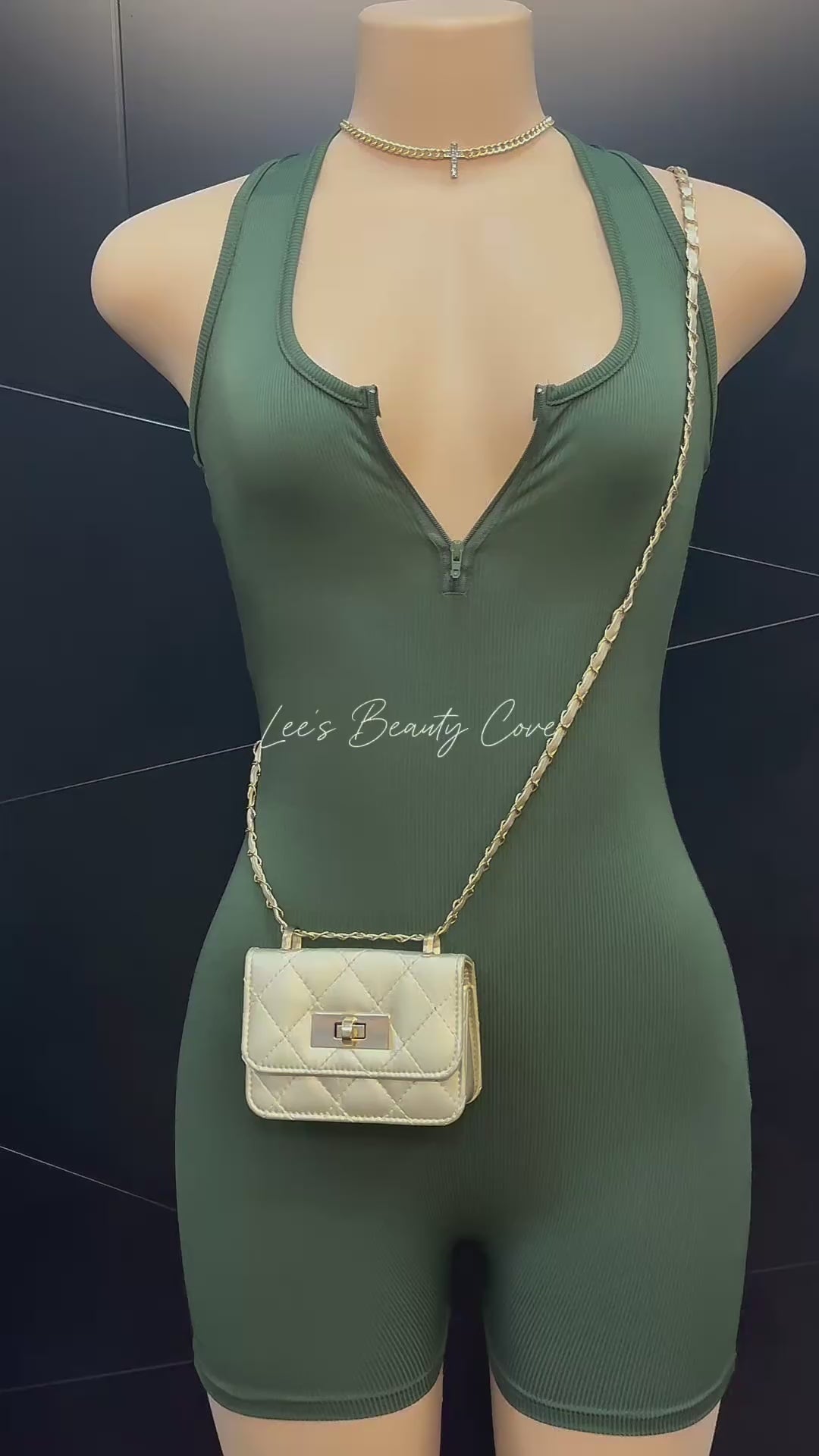 Safari Sculpt Romper